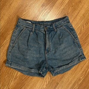 American Eagle Outfitters Women's Blue Denim Shorts